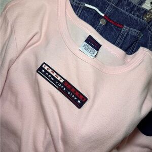 Vintage Tommy Hilfiger baby pink top
